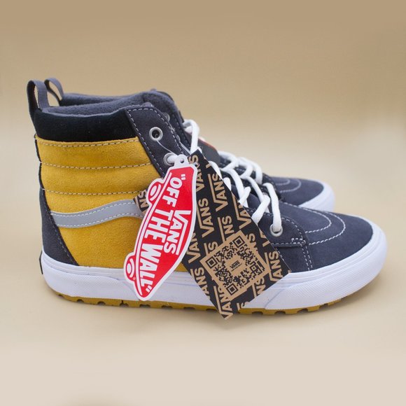 Vans Sk8-Hi MTE Reflective Stripe Shoes Junior Youth Size 6 - Picture 3 of 8